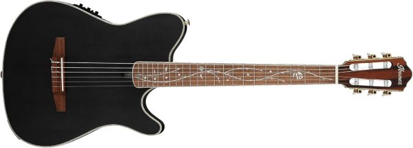 Ibanez TOD10N Tim Henson Signature Nylon Acoustic-electric Guitar - Black - Image 2
