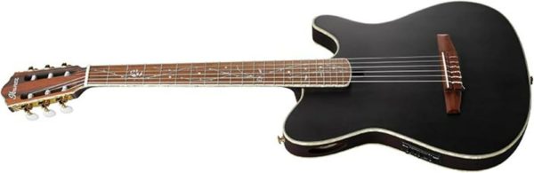 Ibanez TOD10N Tim Henson Signature Nylon Acoustic-electric Guitar - Black - Image 3